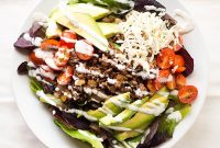 Taco Salad Recipe with Beef, Beans and Crunchy Toppings