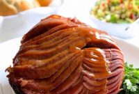 Slow-Cooker Honey-Glazed Ham with Pineapple Salsa