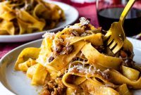 Authentic Tagliatelle with Bolognese Sauce Recipe