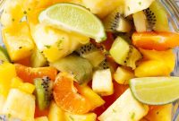 Zesty Mexican Fruit Salad Recipe with Lime and Tajin