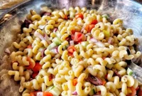 Greek Pasta Salad with Feta, Cucumbers and Olives