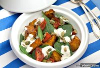 Middle Eastern Chargrilled Pumpkin Salad with Spices