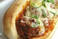 Low Calorie Meatball Sub Sandwich Recipe