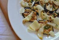 Pear and Eggplant Salad with Pecorino Recipe
