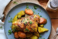 Sheet Pan Moroccan Chicken Dinner with Warm Spices