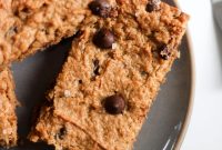 4 Ingredient Chocolate Chip Cookie Bars