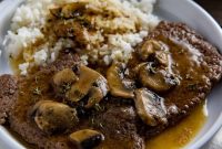 Country Style Steak with Onion Gravy
