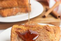 Pumpkin French Toast with Cinnamon Sugar Topping