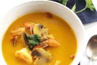 Thai Shrimp and Sweet Potato Soup Recipe