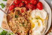 Creamy Garlic-Herb Boursin Chicken Recipe