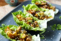 Vegan San Choy Bau Lettuce Cups