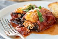 Cheesy Eggplant Involtini (Baked Italian Eggplant Rolls)
