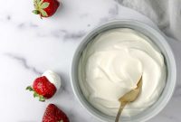 Whipped Vanilla Skyr Cream Recipe