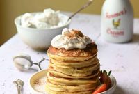 Fluffy Sweet Cream Cinnamon Pancakes Recipe
