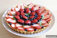 Summer Strawberry and Blueberry Tart Recipe