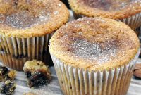 Sour Cream Coffee Cake Muffins with Cinnamon Streusel
