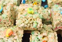 Microwave Lucky Charms Rice Krispie Treats