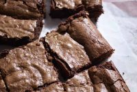 Fudgy Brownies Made with Sourdough Discard