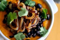 Southwest Carrot and Black Bean Soup Recipe