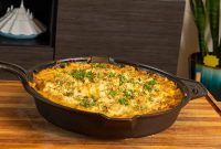 Cast Iron Skillet Shepherd’s Pie with Cheesy Mashed Potatoes