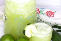 Cucumber Lime Agua Fresca Recipe