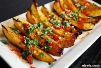Crispy Spicy Roasted Acorn Squash Wedges Recipe