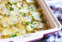 Whole30 and Paleo Potato-Leek Au Gratin Recipe