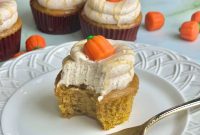 Pumpkin Spice Cupcakes with Cinnamon Buttercream Recipe