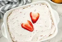 No-Bake Strawberry Cheesecake Dip Recipe