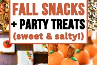 55 Fall Snacks for Parties and Everyday Fun