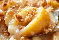 Cinnamon Pear Walnut Crumble Recipe