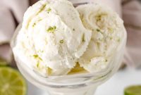 Refreshing Homemade Lime Sherbet Recipe