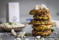 Gluten-Free Zucchini Fritters (Kolokithokeftedes) with Feta