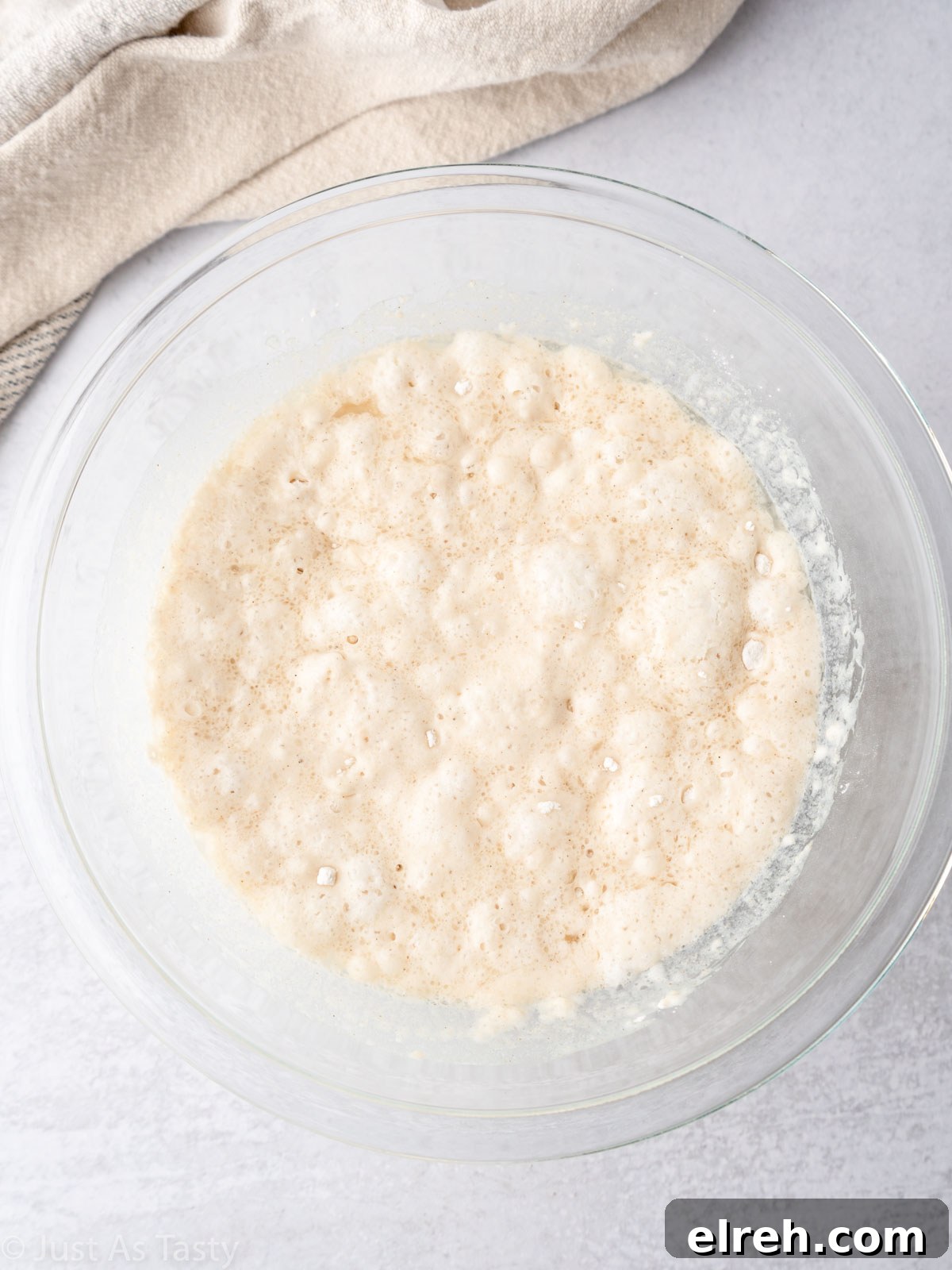 Fluffy Gluten Free Pancakes From Scratch 6 Pancake batter in a bowl.
