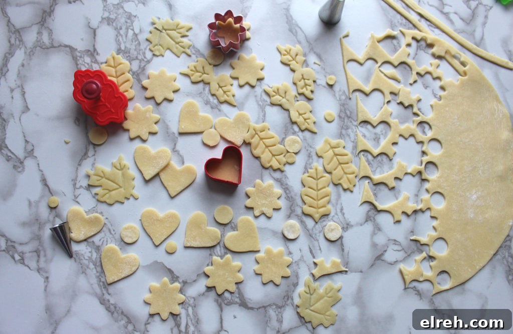 decorative pie crust idea