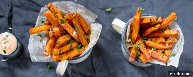 baked sweet potato fries 1