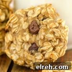 Banana Chocolate Chip Oatmeal Cookies - Featured Image
