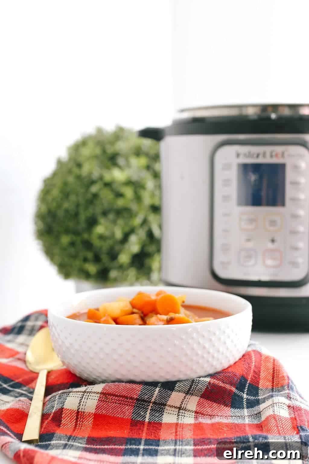 Instant Pot Hamburger Soup with Ground Beef and Vegetables 3 This instant pot hamburger soup is a fantastic go to dinner that can be made in under 30 minutes.