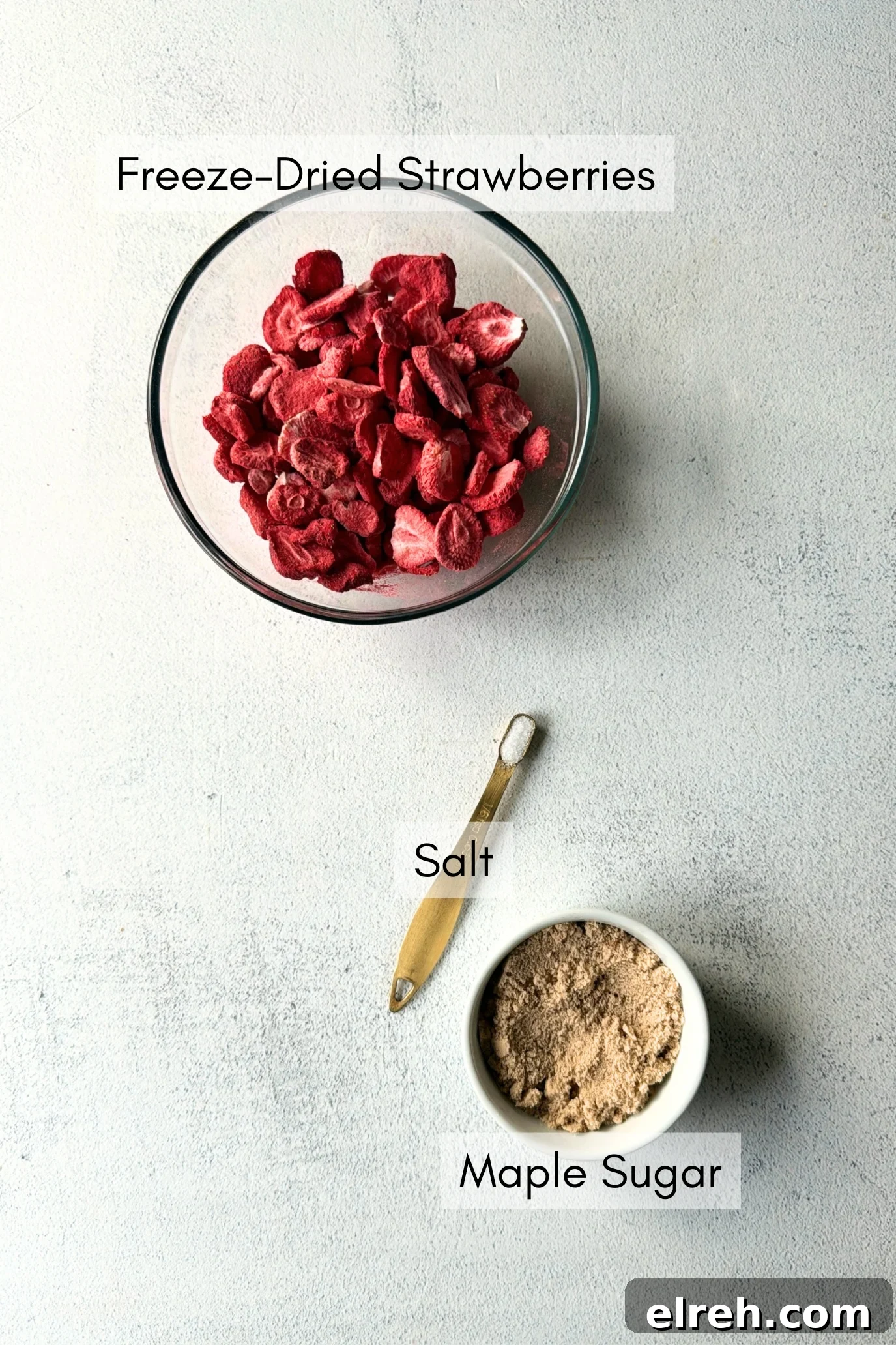 Homemade Strawberry Milk Like Nesquik 3 Ingredients to make strawberry milk powder.