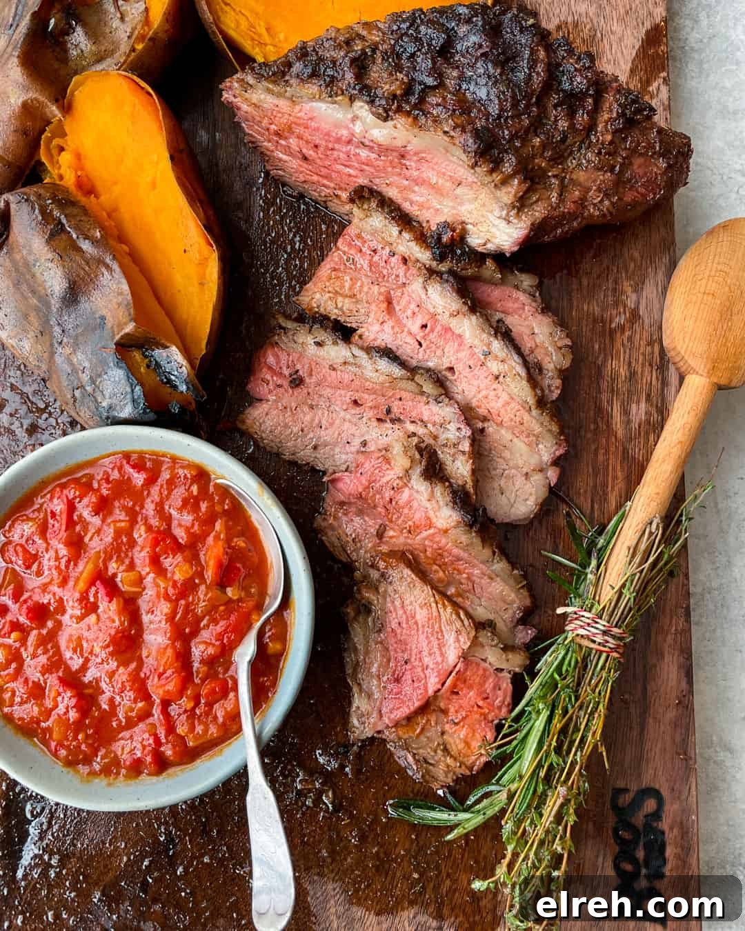 Grilled Tri-Tip Salsa Rossa Picante Paleo Whole30 Gluten Free Recipes Primal Gourmet