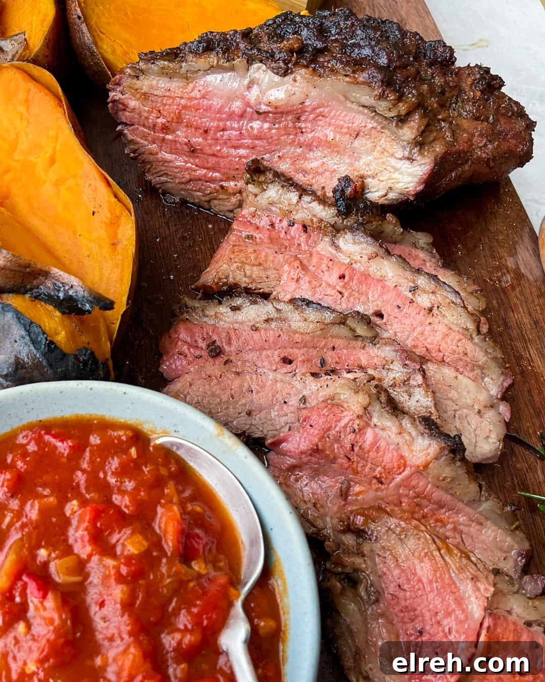 Grilled Tri-Tip Salsa Rossa Picante Paleo Whole30 Gluten Free Recipes Primal Gourmet