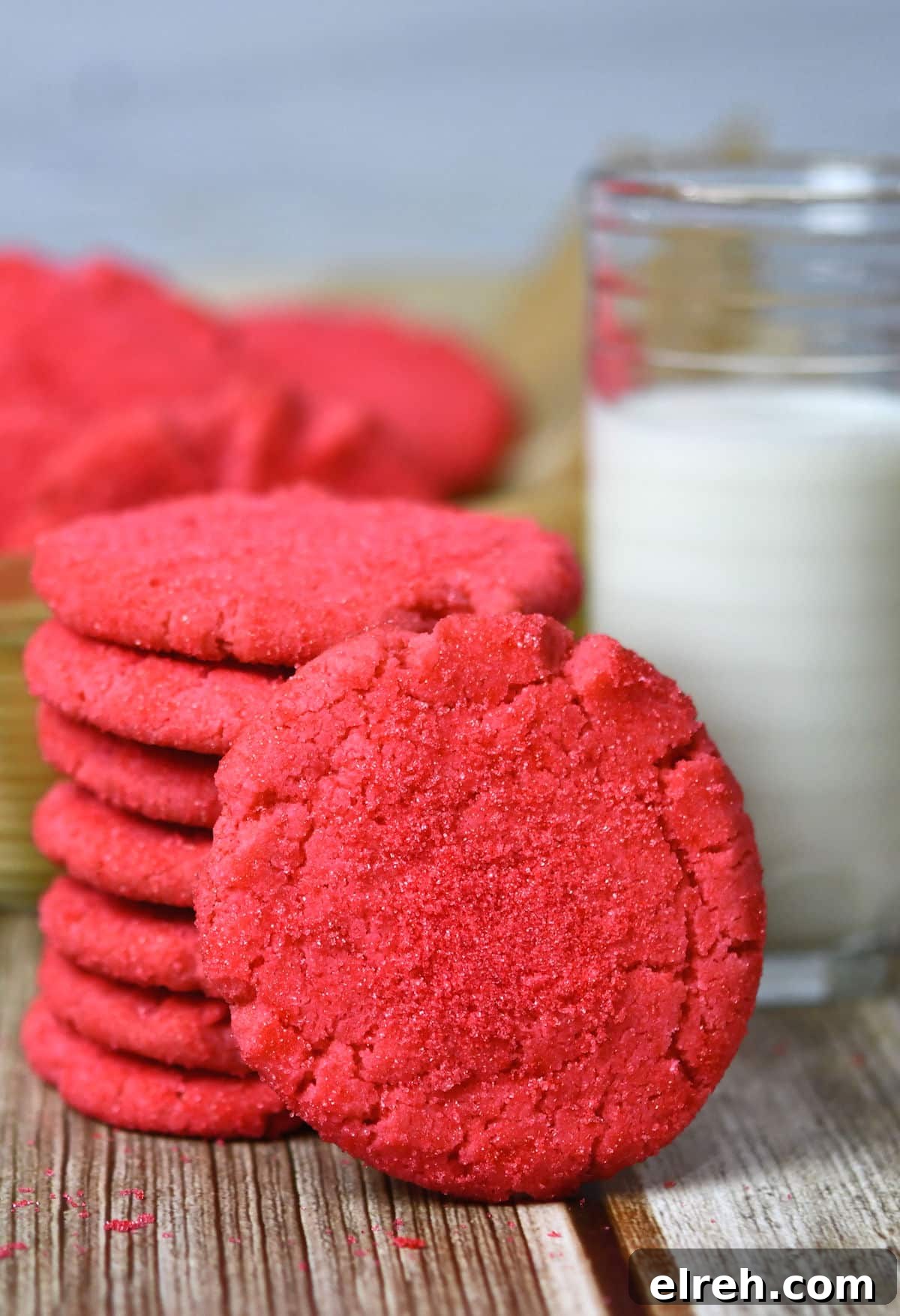 Mexican Pink Cookies Dye Free Polvorones Rosas 24Bite recipe