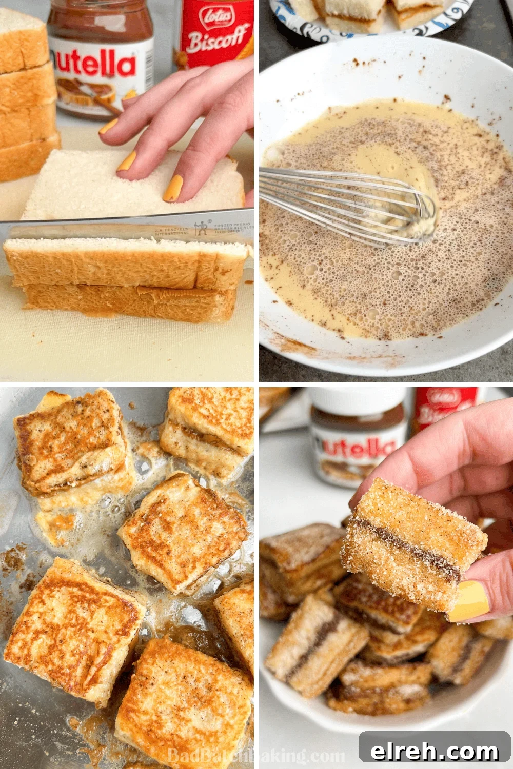 Cream Cheese Stuffed French Toast Bites with Maple Syrup 5 how to make french toast bites
