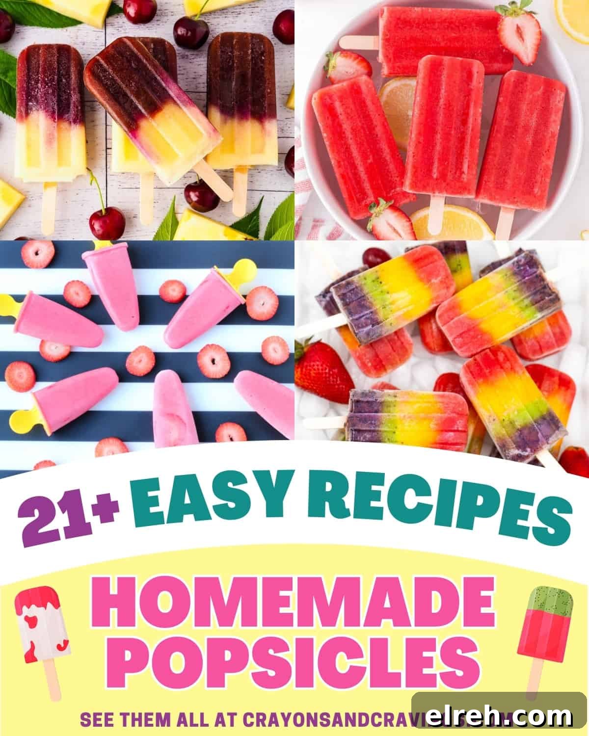 Homemade Popsicles: 21+ Easy Recipes.