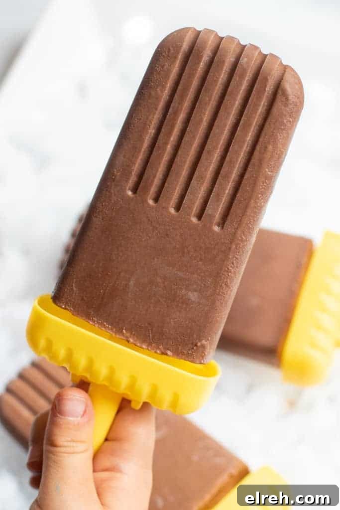 Nutella fudgesicles.