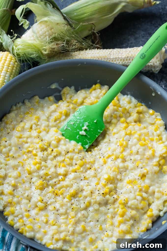 Light Creamed Corn Recipe 3 Skinny Creamed Corn