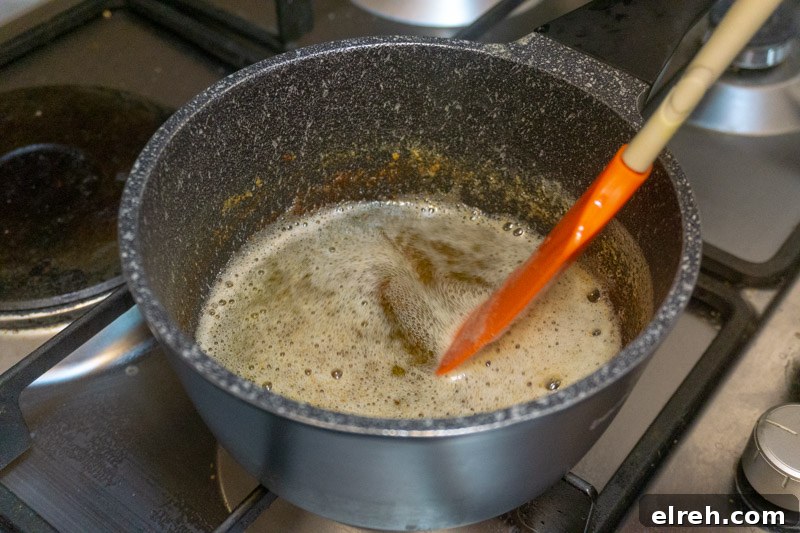 Brown Butter Banana Bread Recipe Without Brown Sugar 3 Browning the butter for your banana bread
