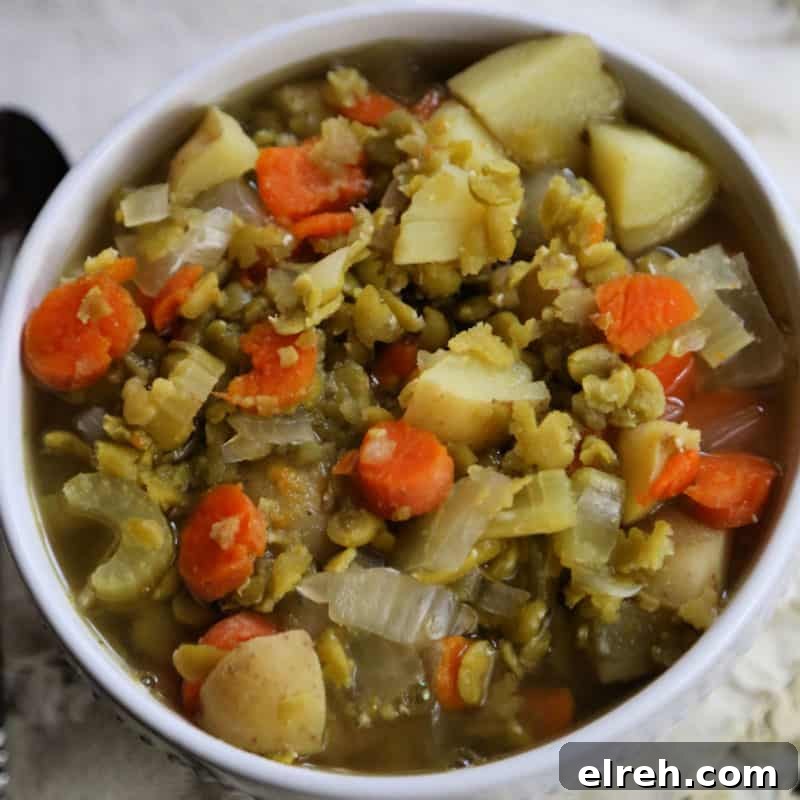 Celery Recipes Fresh Ideas for What to Make with Celery 15 Split Pea Soup with carrots in a white bowl