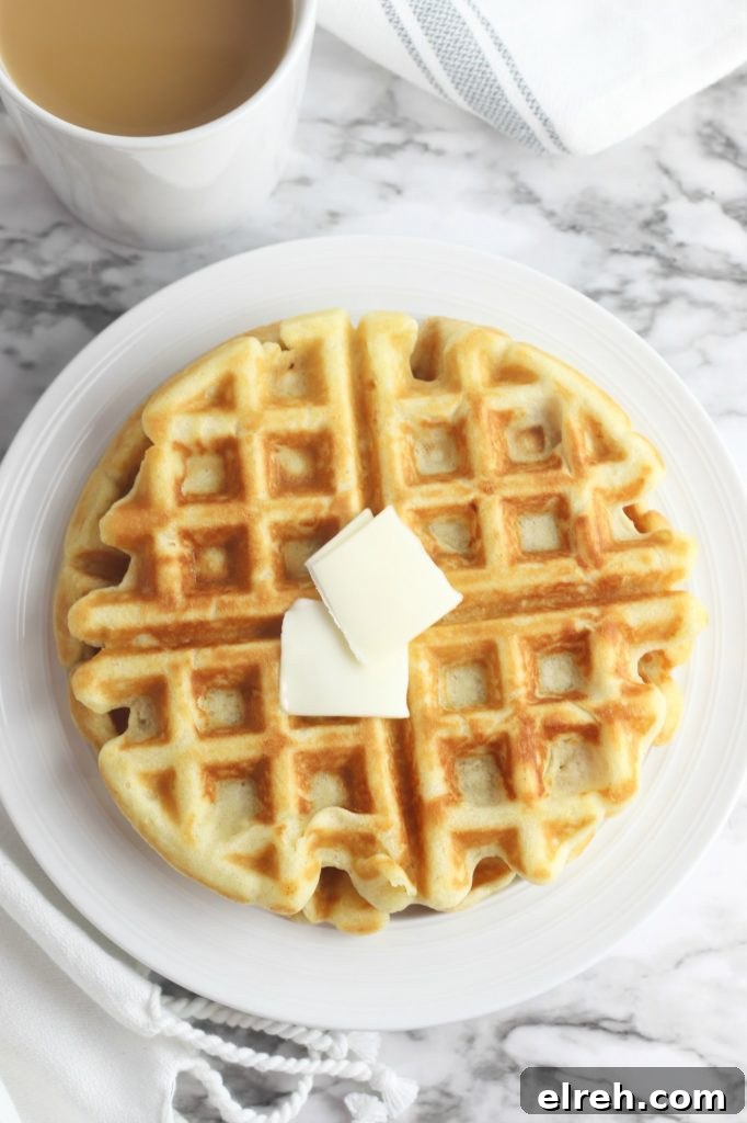 Easy Low Carb Belgian Waffles
