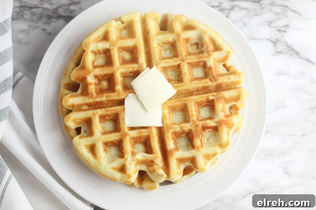 Easy Low Carb Belgian Waffles